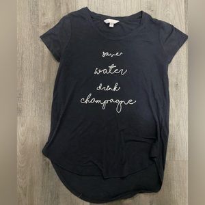 Lauren Conrad Save Water Drink Champagne Shirt